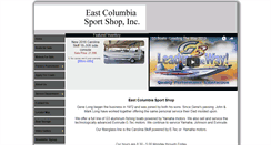 Desktop Screenshot of ecsportshop.com