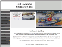 Tablet Screenshot of ecsportshop.com